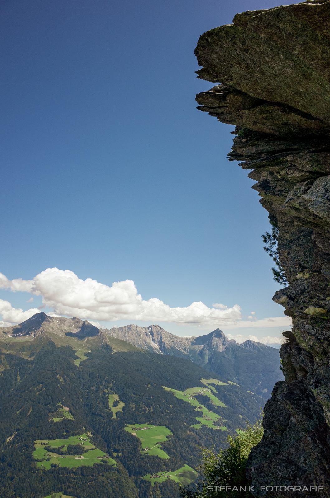 Blick zum Hirzer und Ifinger